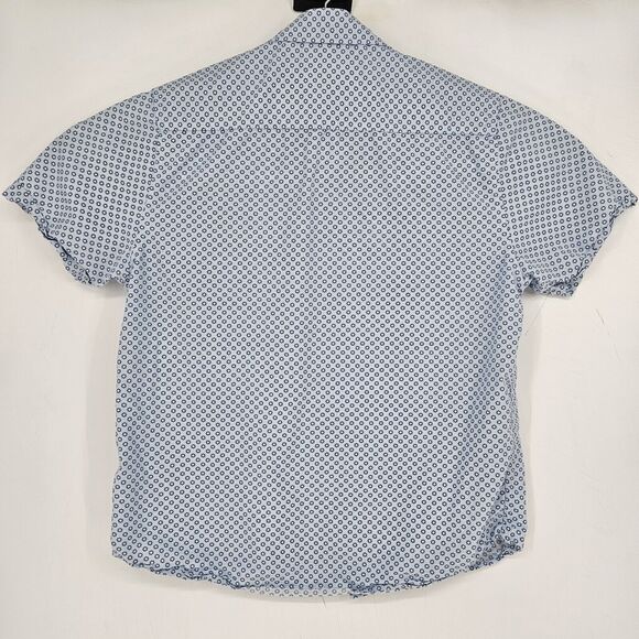 Tricots St Raphael Shirt Mens Large Button Up Casual Preppy Short Sleeve L - Picture 4 of 10